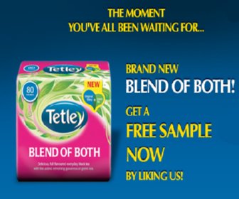 Free Sample of Tetley Blend of Both - Click Here